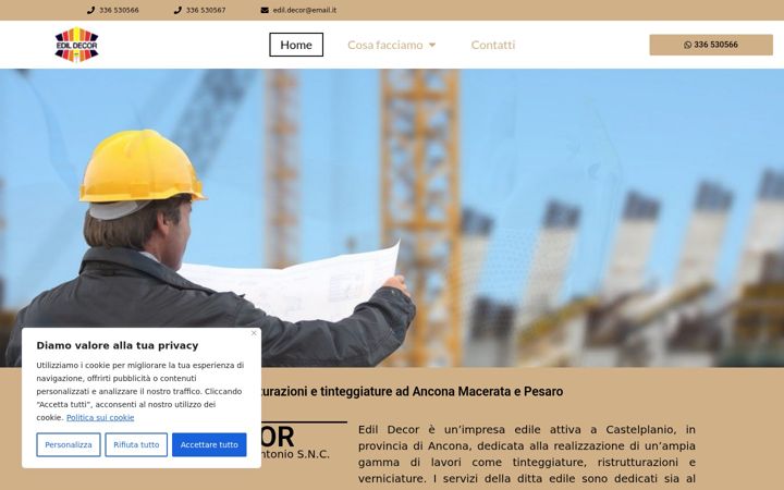 Screenshot of edildecordipaolettibellucci.com