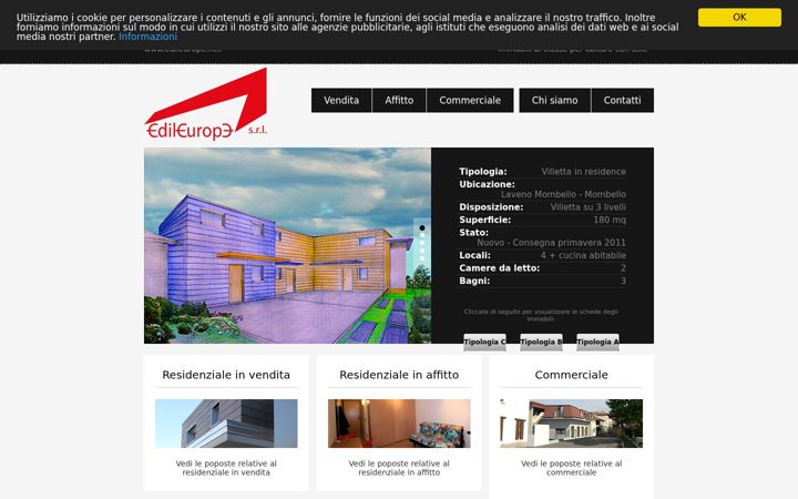 Screenshot of edileurope.net