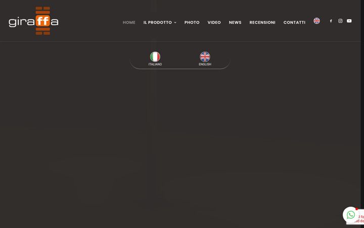 Screenshot of edilgiraffa.com