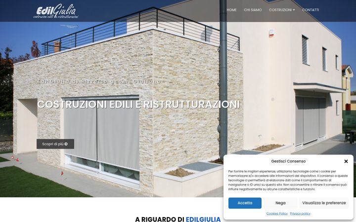 Screenshot of edilgiulia.com