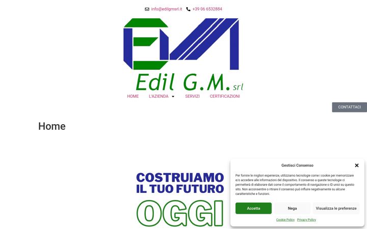 Ekrano kopija edilgmsrl.it