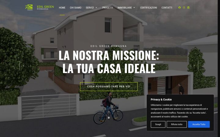 Ekrano kopija edilgreenromagna.it