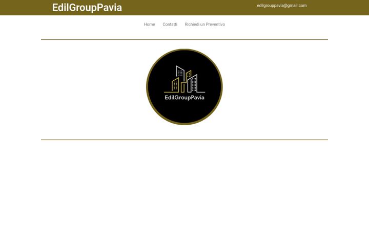 Screenshot of edilgrouppavia.altervista.org
