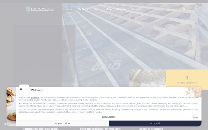 Ekrano kopija ediline-projectsrl.it