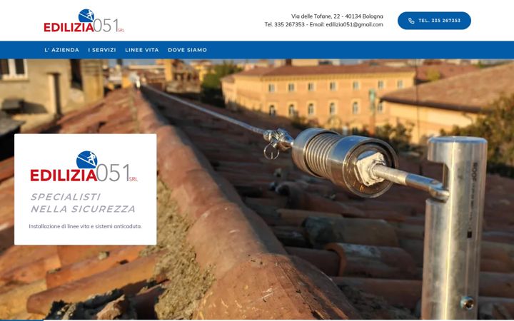 Screenshot of edilizia051.it