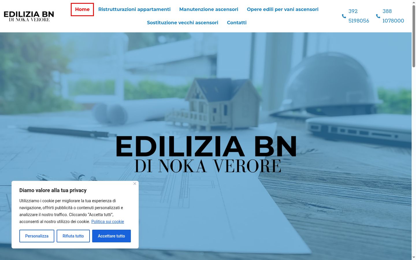 Sutikimo reklamjuostės, rodytos prieš bet kokią sąveiką, ekrano kopija