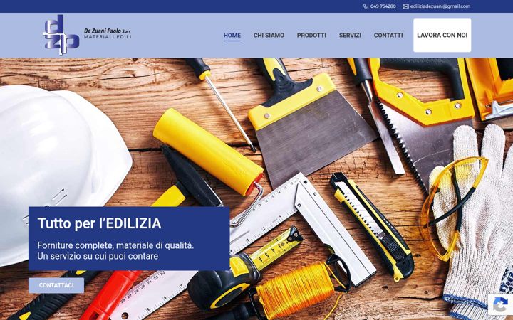 Ekrano kopija ediliziadezuanipaolo.net