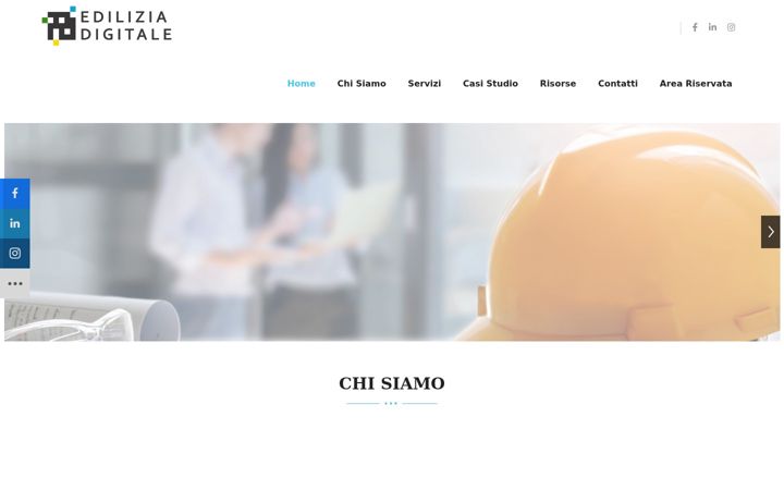 Screenshot of ediliziadigitale.eu