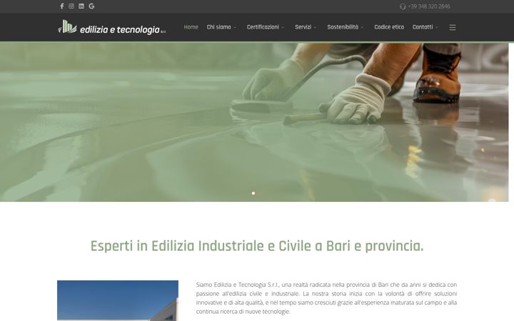 Screenshot of ediliziaetecnologia.it