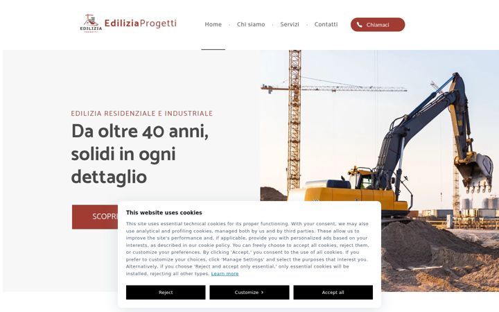 Screenshot of ediliziaprogetti.it