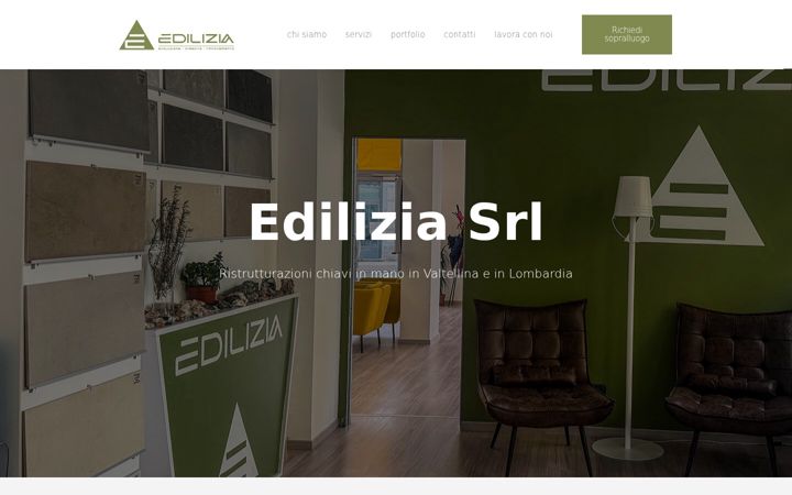 Screenshot of ediliziasrl.one