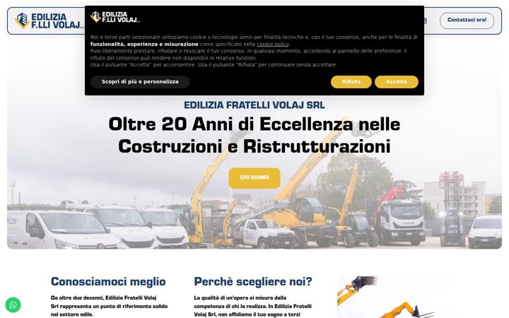 Ekrano kopija ediliziavolajsrl.it