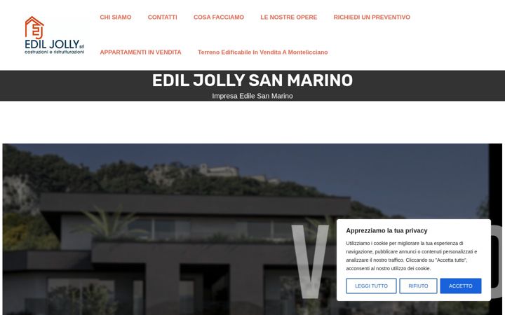 Screenshot of ediljollysanmarino.com