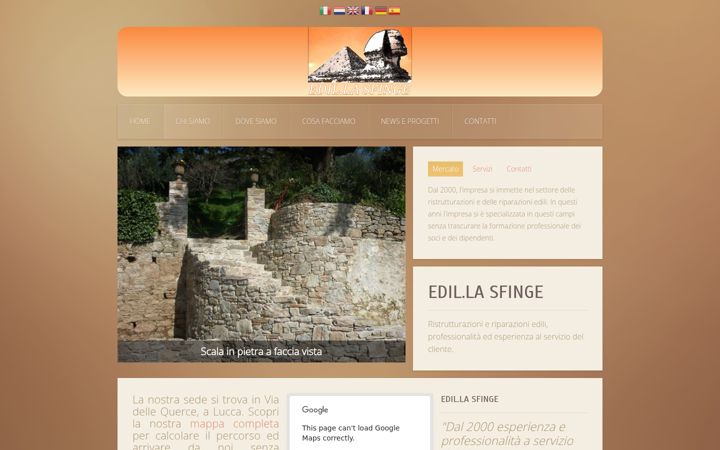 Screenshot of edillasfinge.it