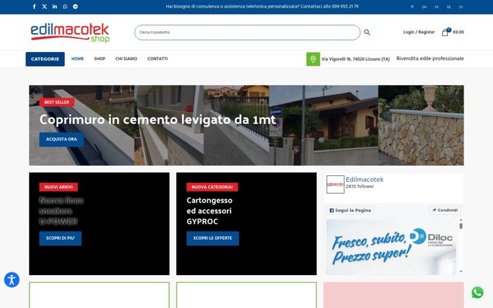 Képernyőkép: edilmacotekshop.it