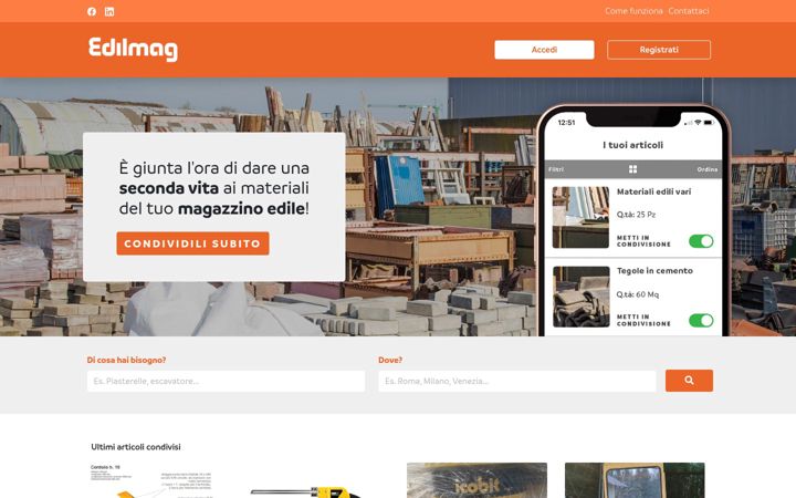 Screenshot of edilmag.com