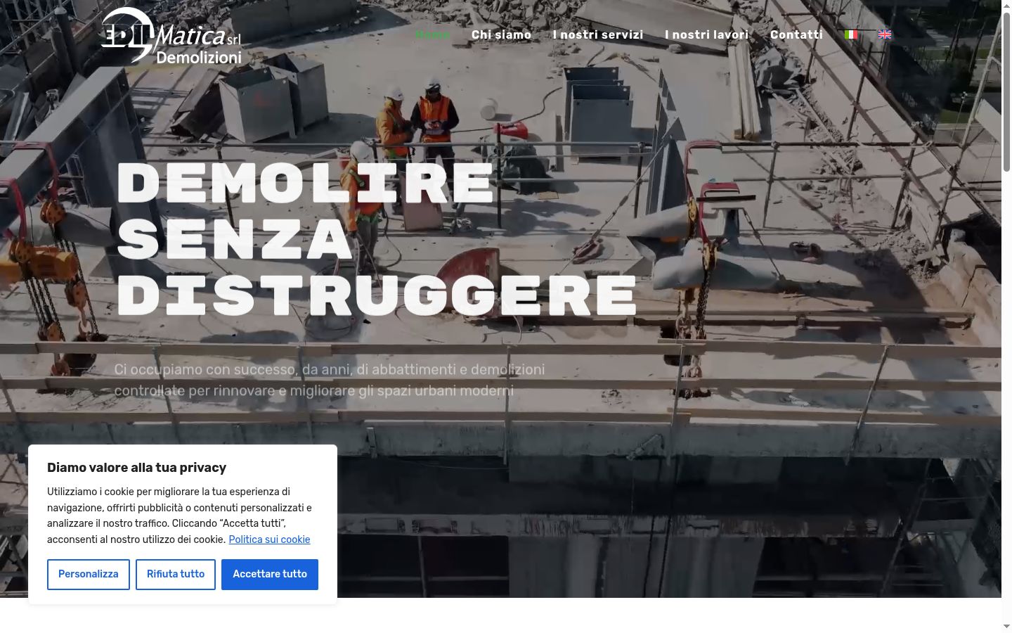 Sutikimo reklamjuostės, rodytos prieš bet kokią sąveiką, ekrano kopija