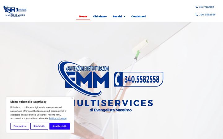Screenshot of edilmultiserviceevangelista.it
