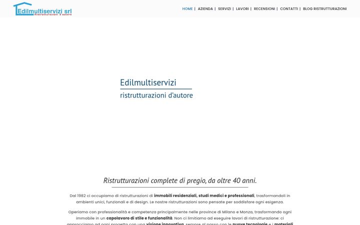 Screenshot of edilmultiservizi.it