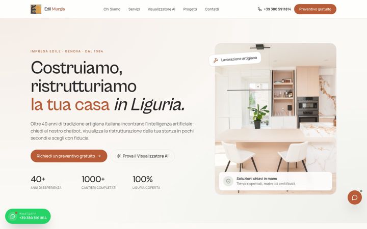 Screenshot of edilmurgia-genova.it