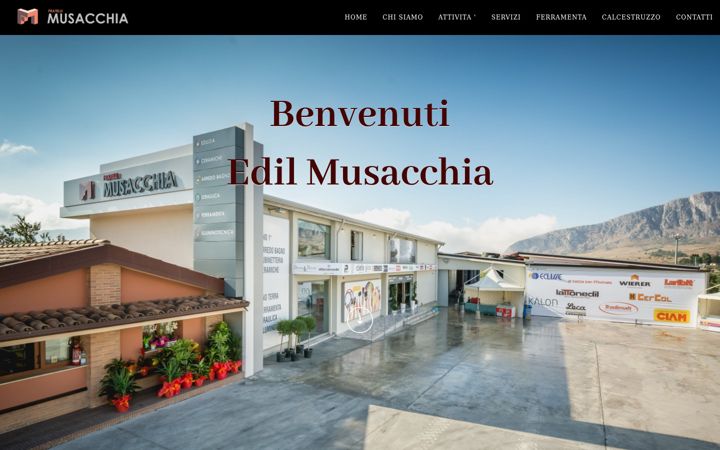 Screenshot of edilmusacchia.it
