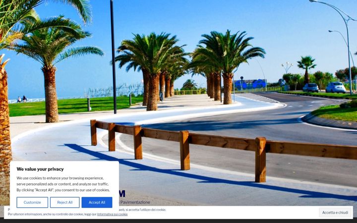 Screenshot of edilpavim.it