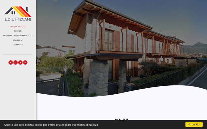 Screenshot of edilpievani.com