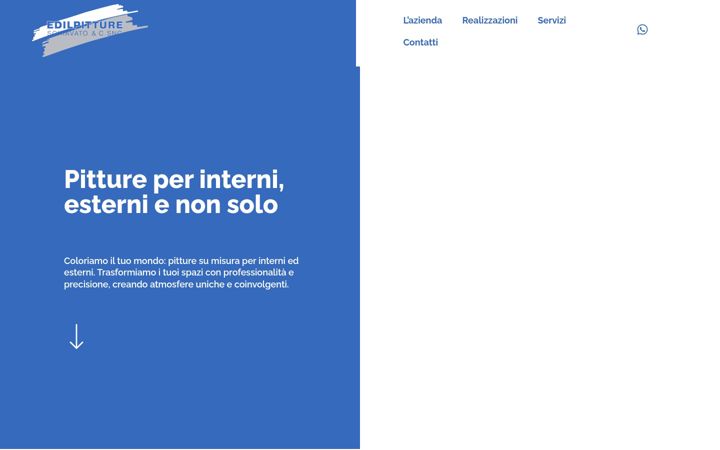 Screenshot stránky edilpitture-schiavato.com