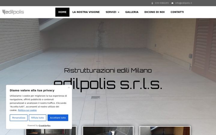 Screenshot of edilpolis.it