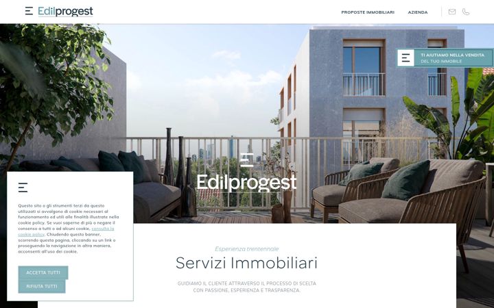 Screenshot of edilprogest.it