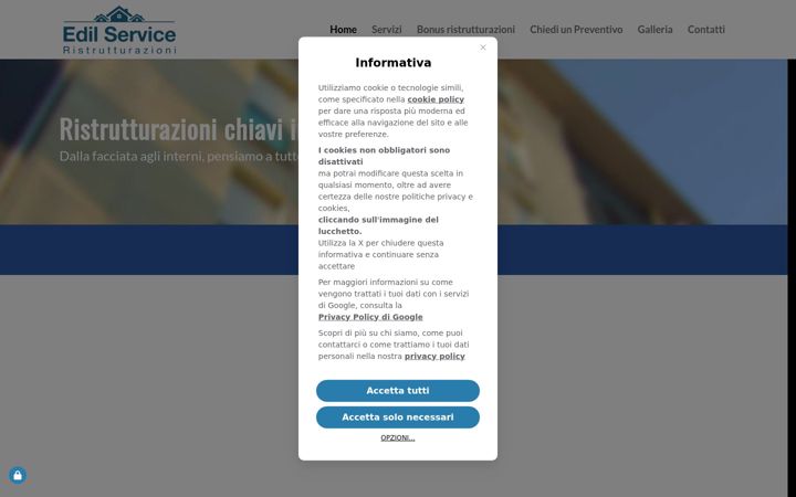 Ekrano kopija edilservice-ristrutturazioni.it