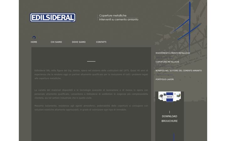 Screenshot of edilsideral.com