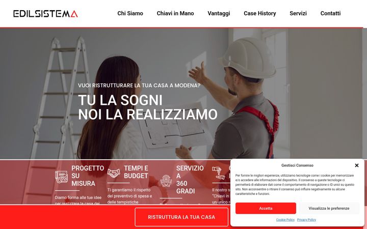 Screenshot of edilsistema.com