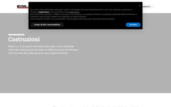 Screenshot of edilver.it