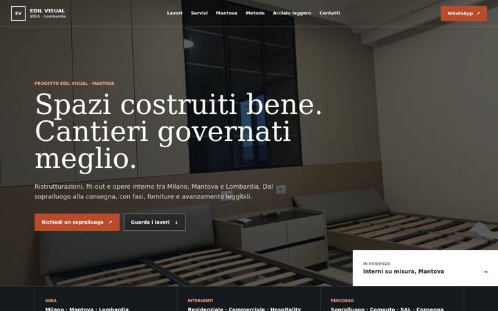 Screenshot of edilvisual.it