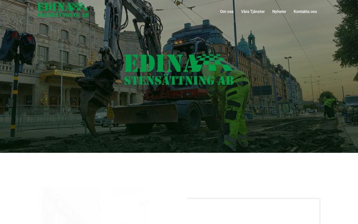 Screenshot of edina.nu