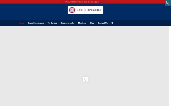 Screenshot of edinburghcurling.co.uk