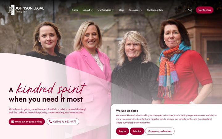 Ekrano kopija edinburghfamilylaw.co.uk