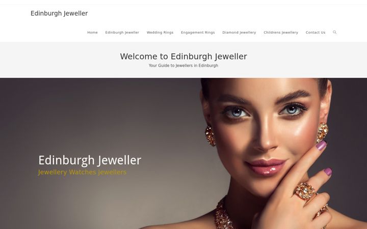 Screenshot of edinburghjeweller.com