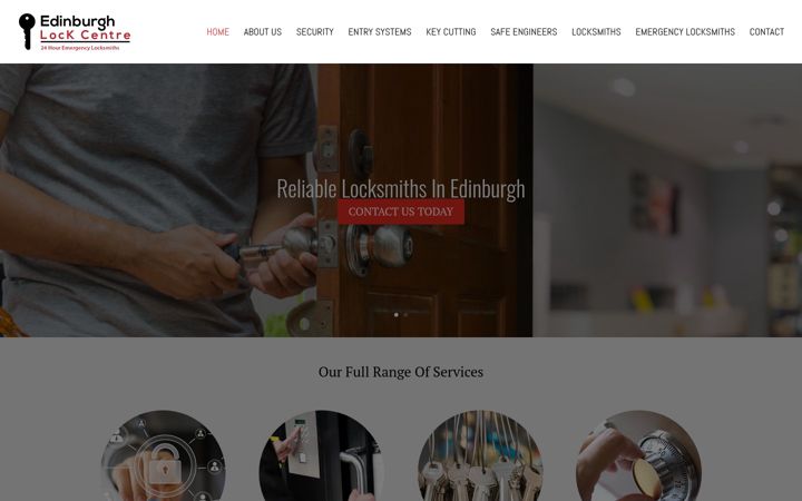 Screenshot of edinburghlockcentre.com