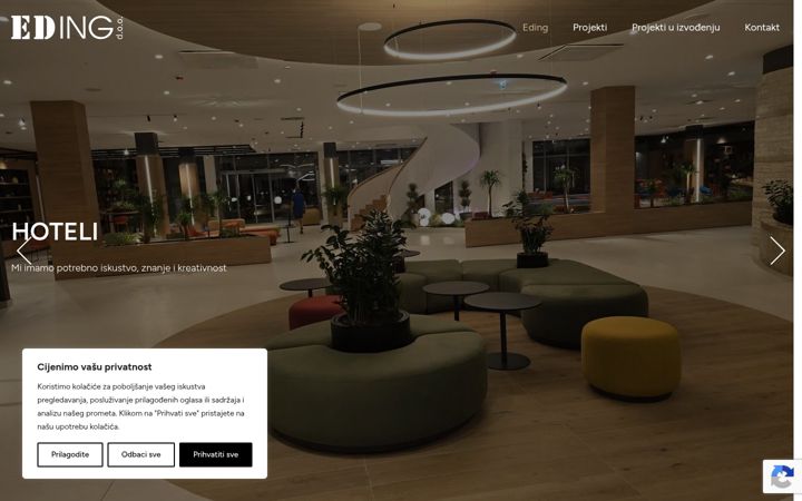 Screenshot of eding.hr