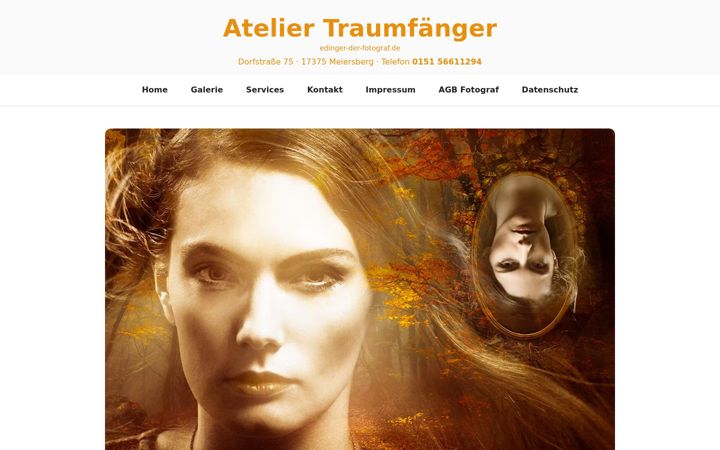 Ekrānuzņēmums no edinger-der-fotograf.de