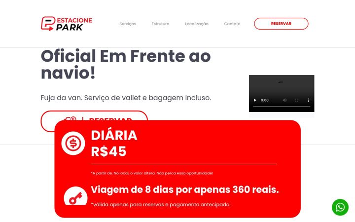 Screenshot of edinhopark.com.br