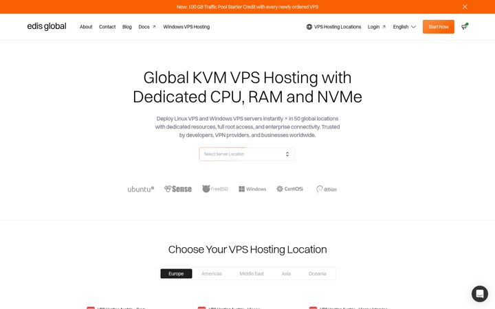 Screenshot of edisglobal.com