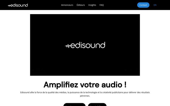 Screenshot of edisound.com