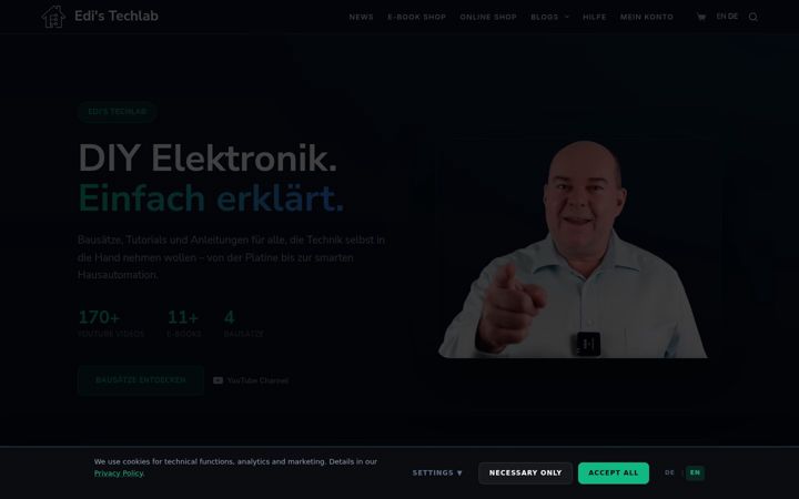 Screenshot of edistechlab.com