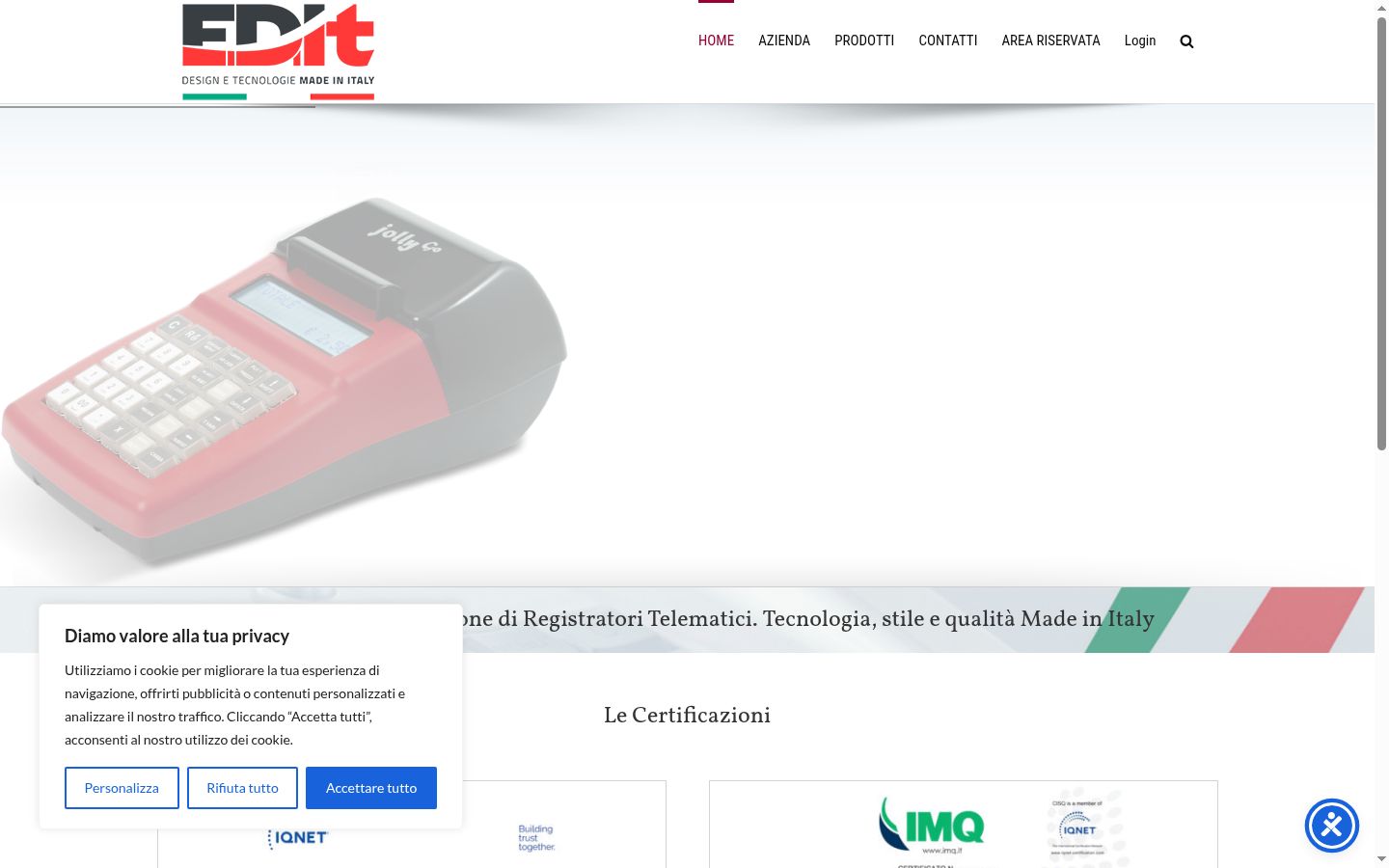 Captură de ecran a bannerului de consimțământ afișat înainte de orice interacțiune