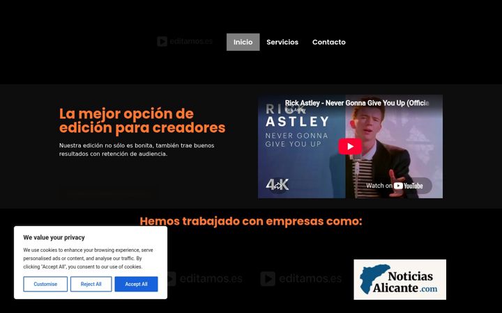 Screenshot of editamos.es