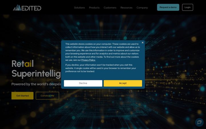 Screenshot of edited.com