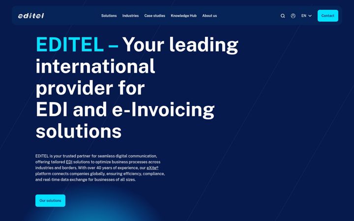 Screenshot of editelgroup.com